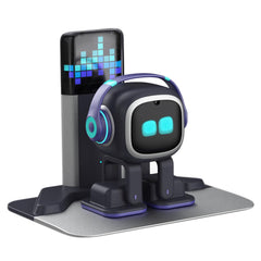 EMOPET AI Desk Robot Companion front view highlights friendly design for productive work sessions