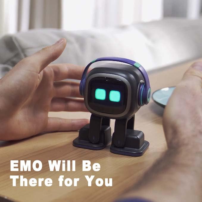 EMOPET sensors respond to touch, making interactions feel like a real pet.