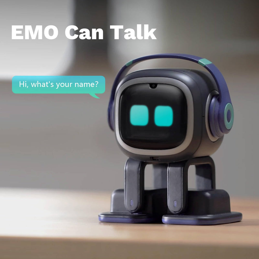 EMOPET voice commands enable hands-free control and natural conversations.