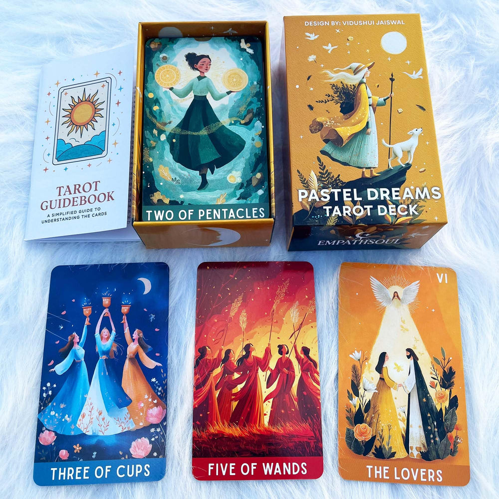 EMPATHSOUL Pastel Dreams card backs with cohesive design for shuffling