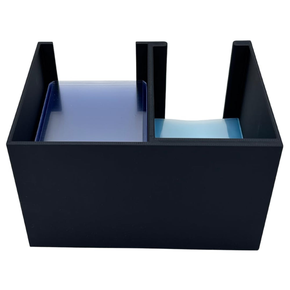 EnderToys CardCare Lite top-loading dispense in use for fast grabbing.