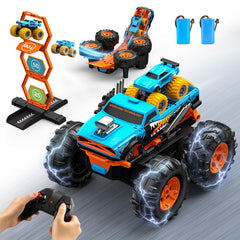 ENEPHE Monster Truck Toy in action with remote control for exciting indoor and outdoor play