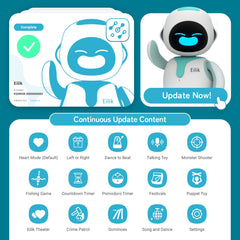 ENERGIZE LAB Eilik firmware updates add new features over time.