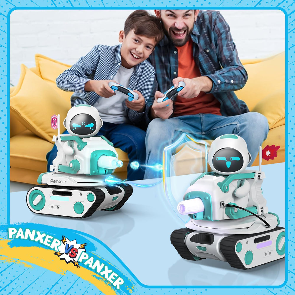 ENERGIZE LAB Panxer+Maticontroller LED lights enhance the battle atmosphere.