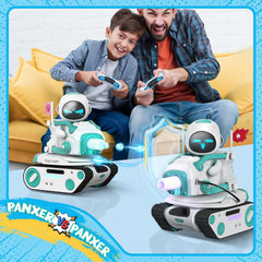 ENERGIZE LAB Panxer+Maticontroller LED lights enhance the battle atmosphere.