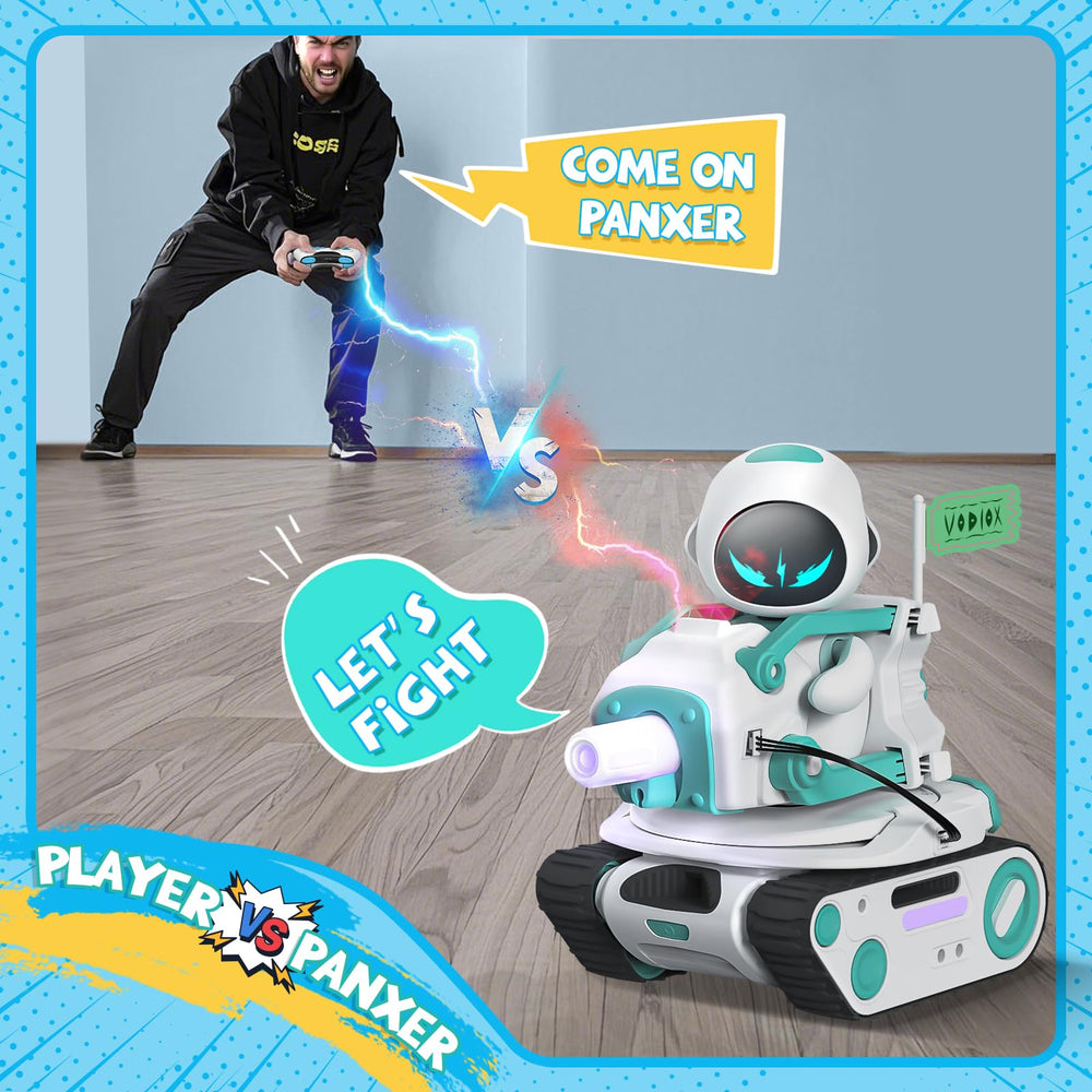 ENERGIZE LAB Panxer+Maticontroller OLED display shows game data clearly.