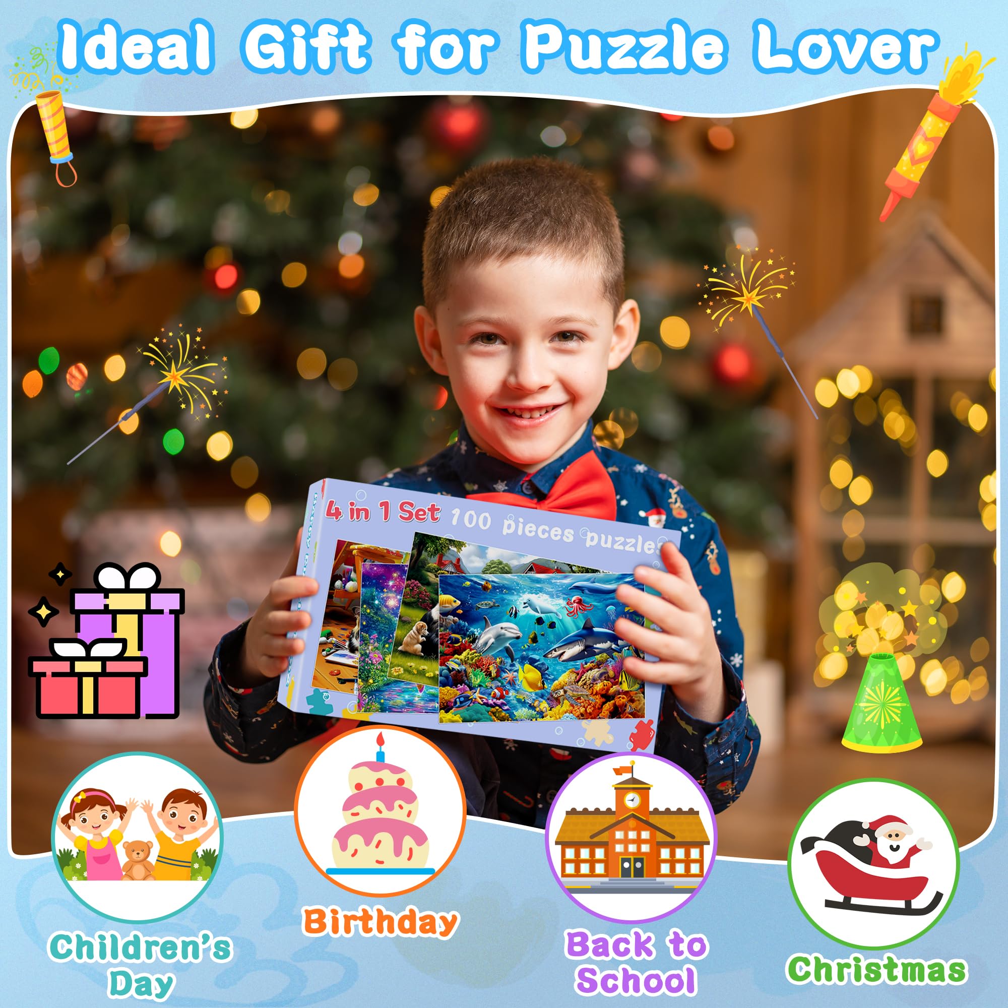 Engfa Family Time puzzle set encourages cooperative play and memory-building at home