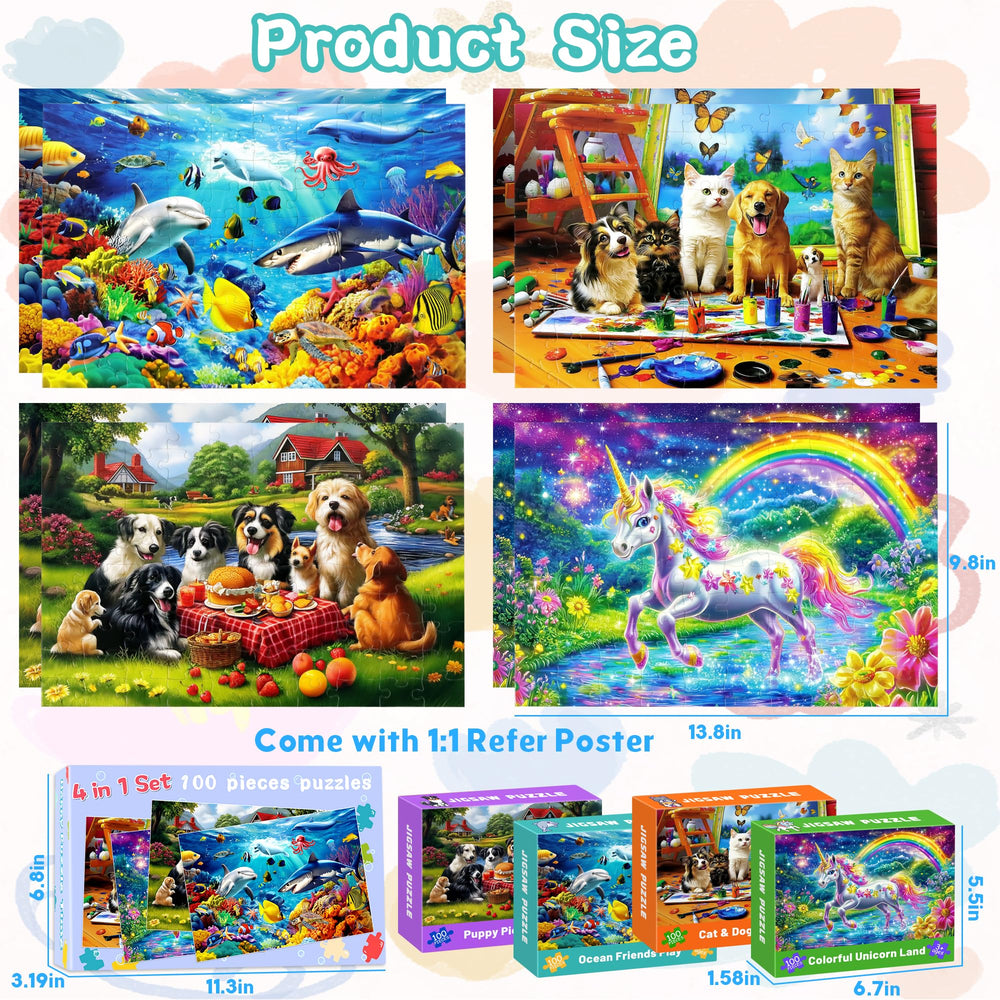 Engfa Safe Premium Cardboard puzzle, non-toxic and odorless for little hands