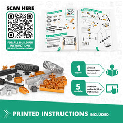 Engino six-model engineering kit offers diverse hands-on learning opportunities