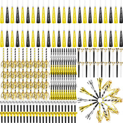 Engrowtic 216-piece New Year’s Eve noisemakers collection with varied designs and finishes for celebrations