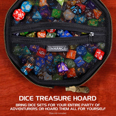 ENHANCE DND Dice Arena soft lining rolling area ideal for tabletop sessions.