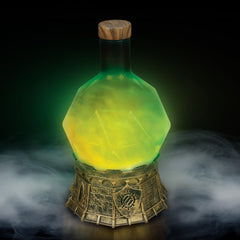 Green glow from ENHANCE Sorcerer's Potion Light enhances tabletop play and mood.