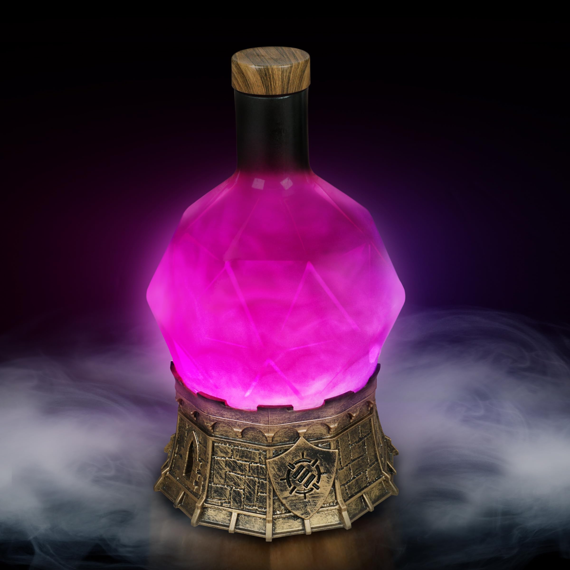ENHANCE medieval castle base elevates RPG aesthetics on desk.