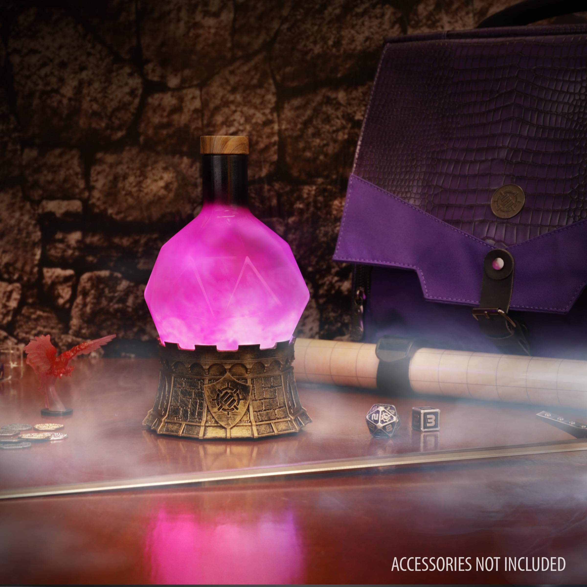 ENHANCE mood lamp suits playrooms, desks, and tabletop setups.