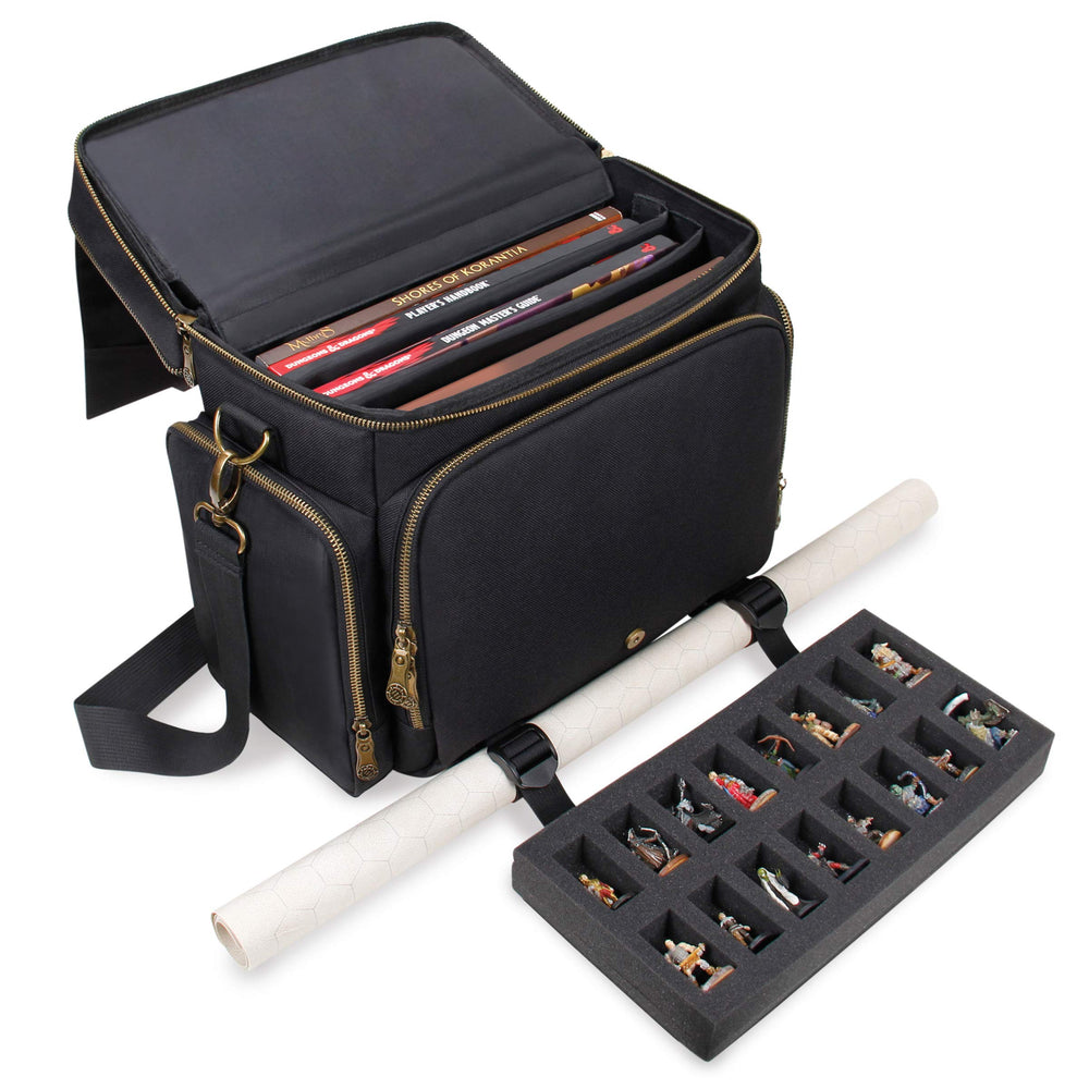 ENHANCE Tabletop DnD Bag compact carry design suits varied tabletop setups.