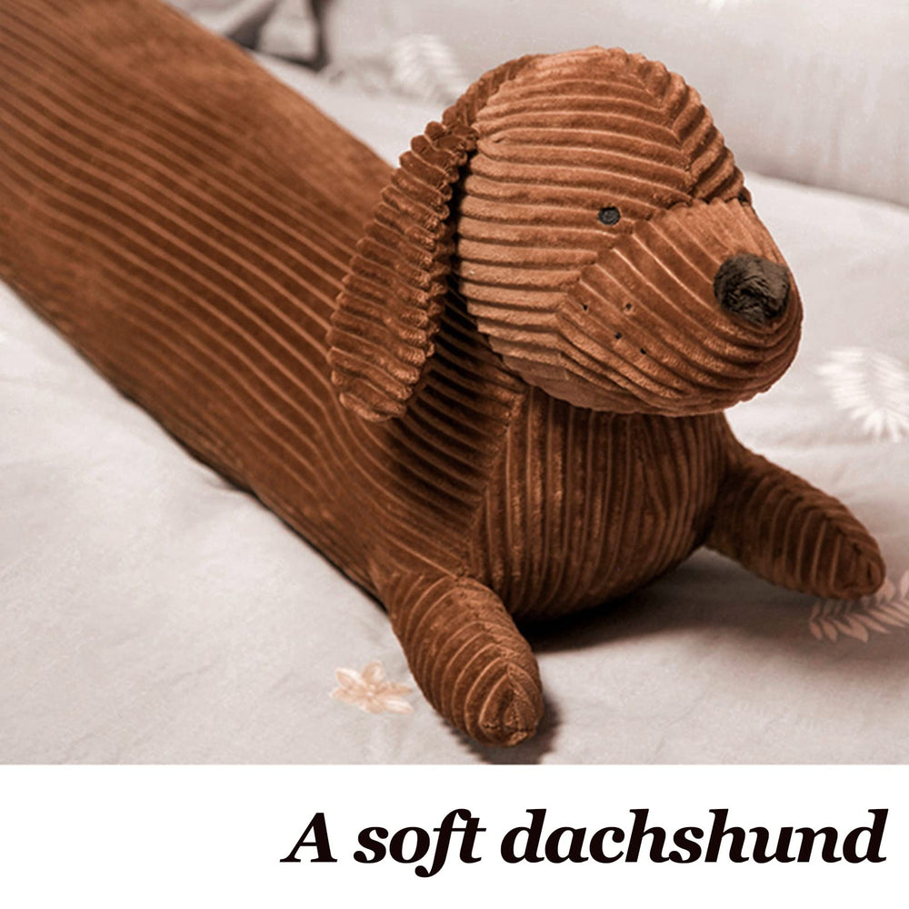 Enhopty giant dachshund plush bedroom decor adds playful charm to any space