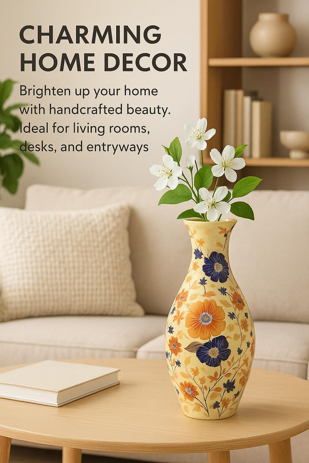 Enirunly 3D Puzzle Vase detailed curves, a tactile build that sharpens focus and problem-solving.