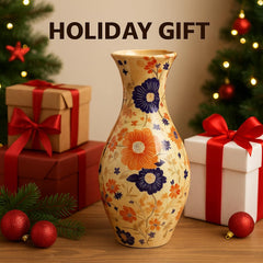 Enirunly 3D Puzzle Vase finished display, versatile decor for desks, shelves, or tabletops.