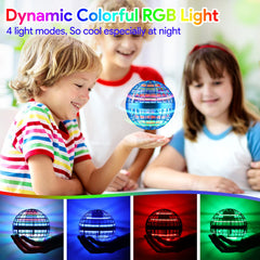 ENJSD USB-rechargeable orb shows charging indicator for simple power-ups.