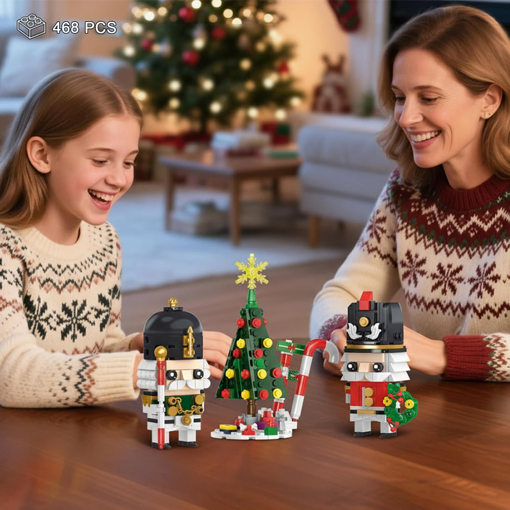 ENJBRICK Christmas tree model as a tabletop centerpiece