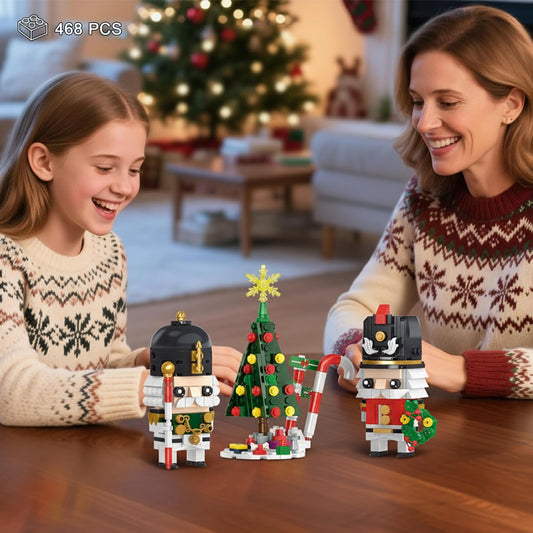 ENJBRICK Christmas tree model as a tabletop centerpiece