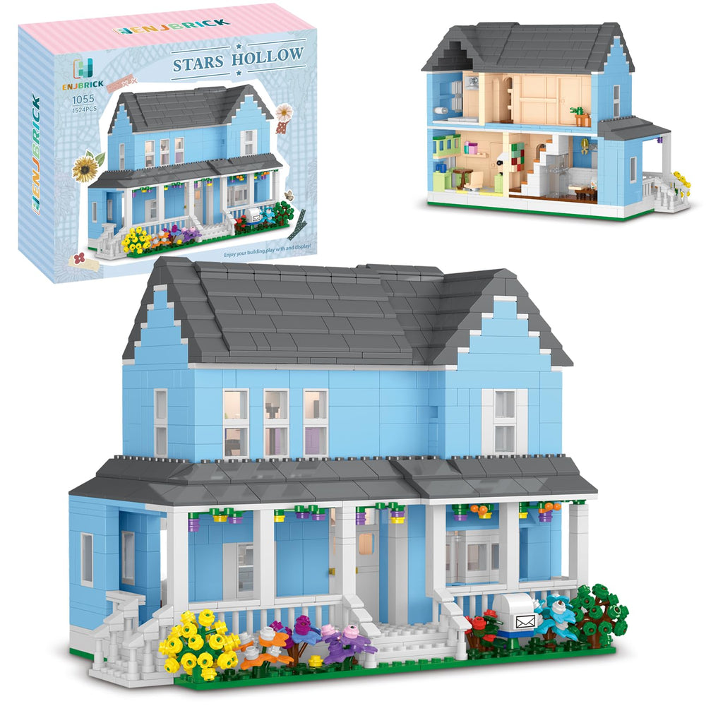 ENJBRICK Gilmore House living room detail for imaginative play and smart display