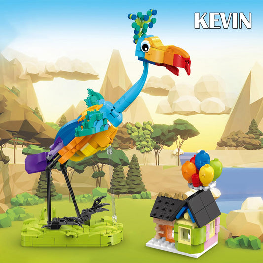 ENJBRICK Kevin Bird Up House gift box ready for gifting and display.