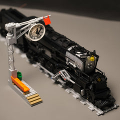 ENJBRICK steam-train wheels showcase sturdy construction and smooth action.