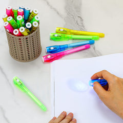 Kids enjoy ENJOCASES spy pens during classroom and party play.