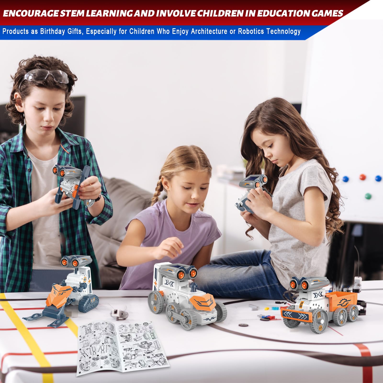 ENJOYFLY 21 in 1 robot models expanding creativity with multiple build options