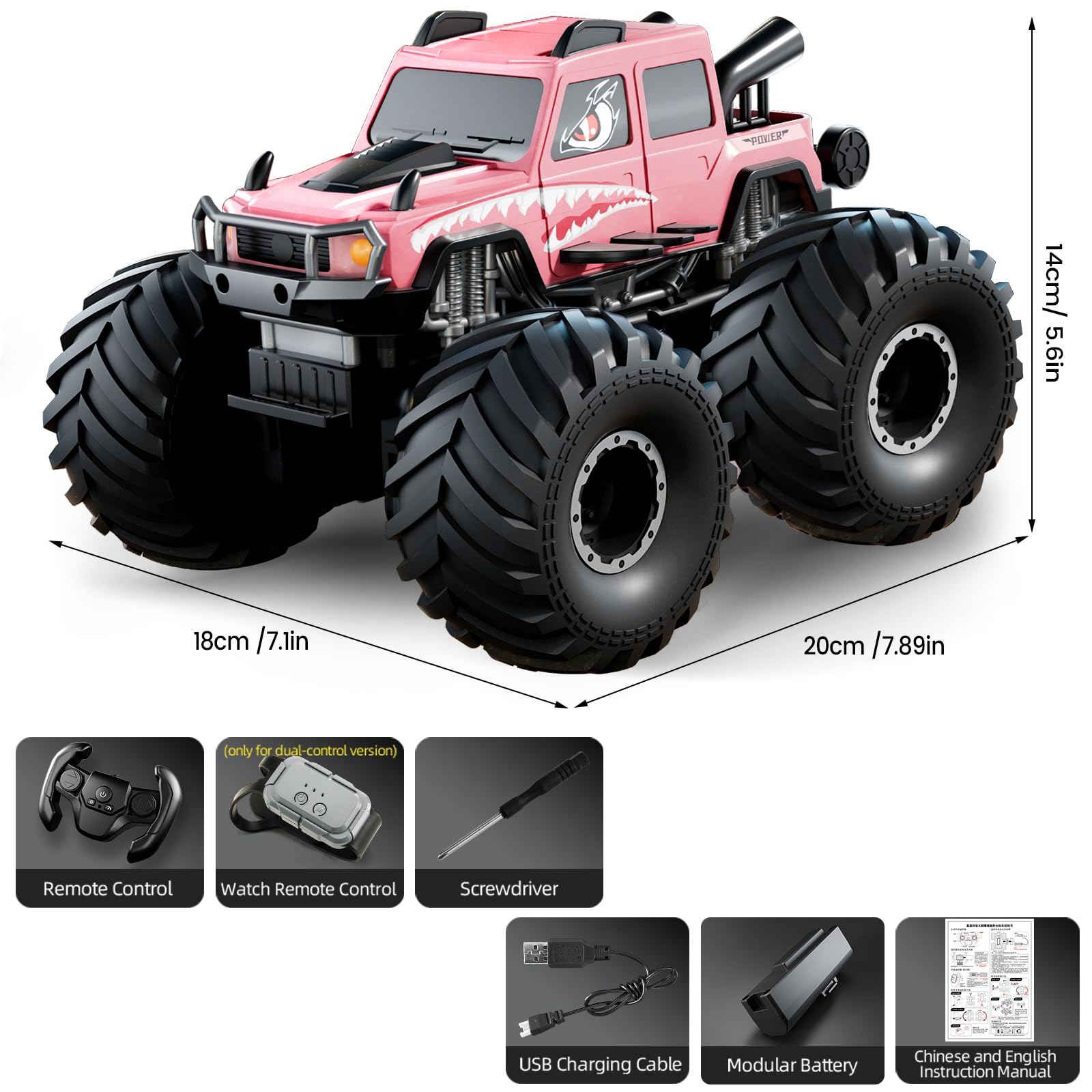 ENJOYFLY Durable tires absorb shocks on rough terrain for smoother rides