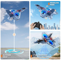 ENJOYFLY Foam RC Airplane uses soft EPP foam for durability