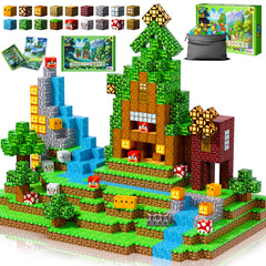 Enjoyjoy 300Pcs Magnetic Blocks pack invites imaginative play and creative exploration.