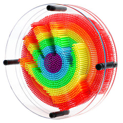 ENJSD 3D Pin Art board closeup for tactile creativity and sensory play