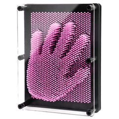 ENJSD 3D Pin Art Toy front view for imaginative play and desk decor.