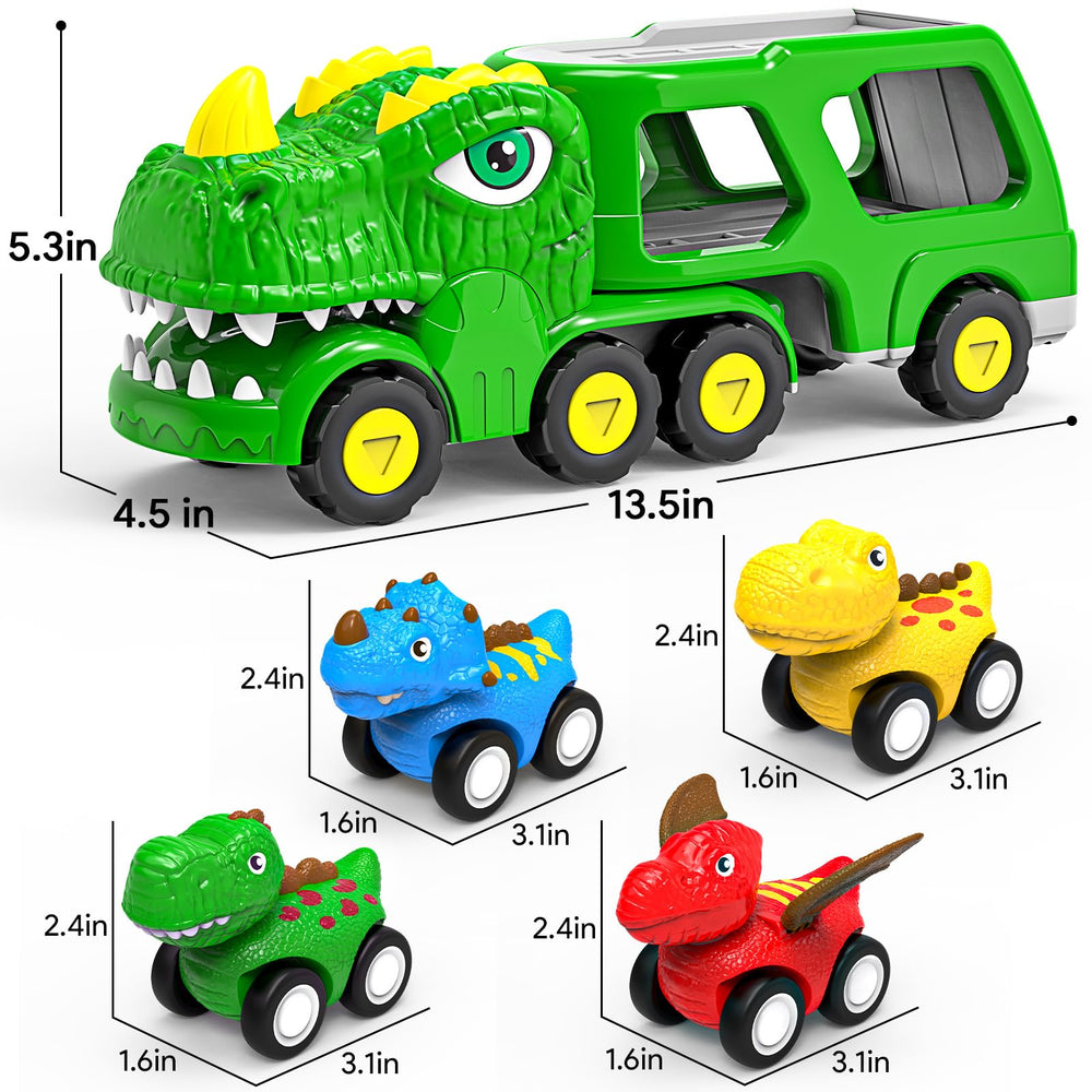 enjsd dinosaur toy lights and roar button for interactive play