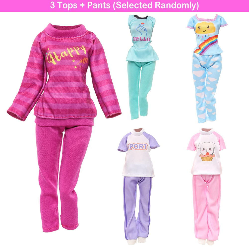 ENOCHT doll shoes give ten pairs for stylish accessorizing and mix-and-match fun.