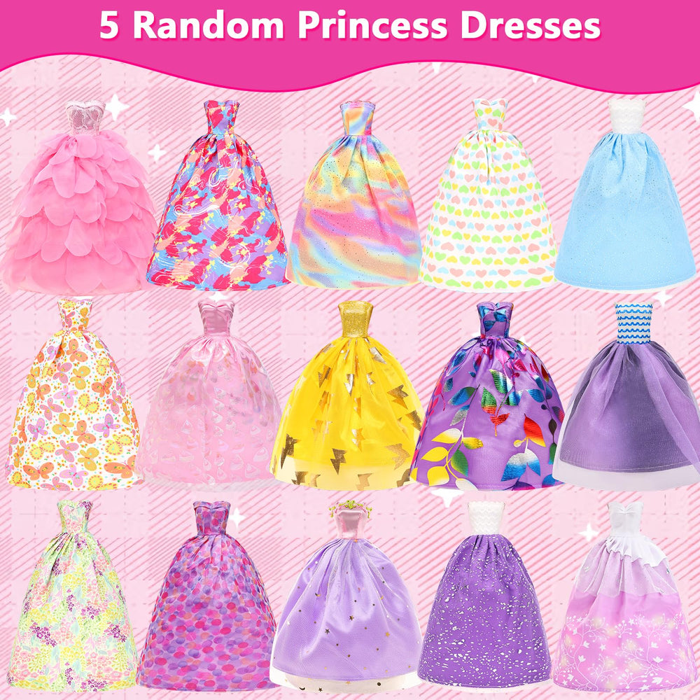 ENOCHT wedding dresses for 11.5-inch dolls, perfect for pretend ceremonies.