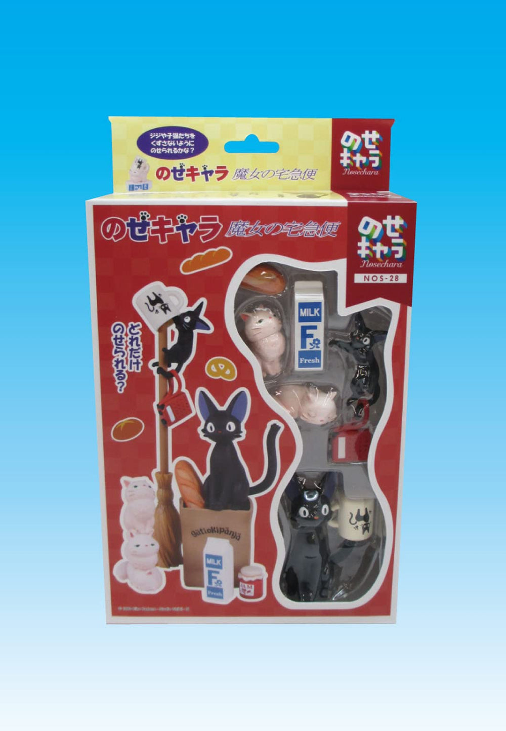 Display-ready Ensky Jiji figures on a shelf or desk.