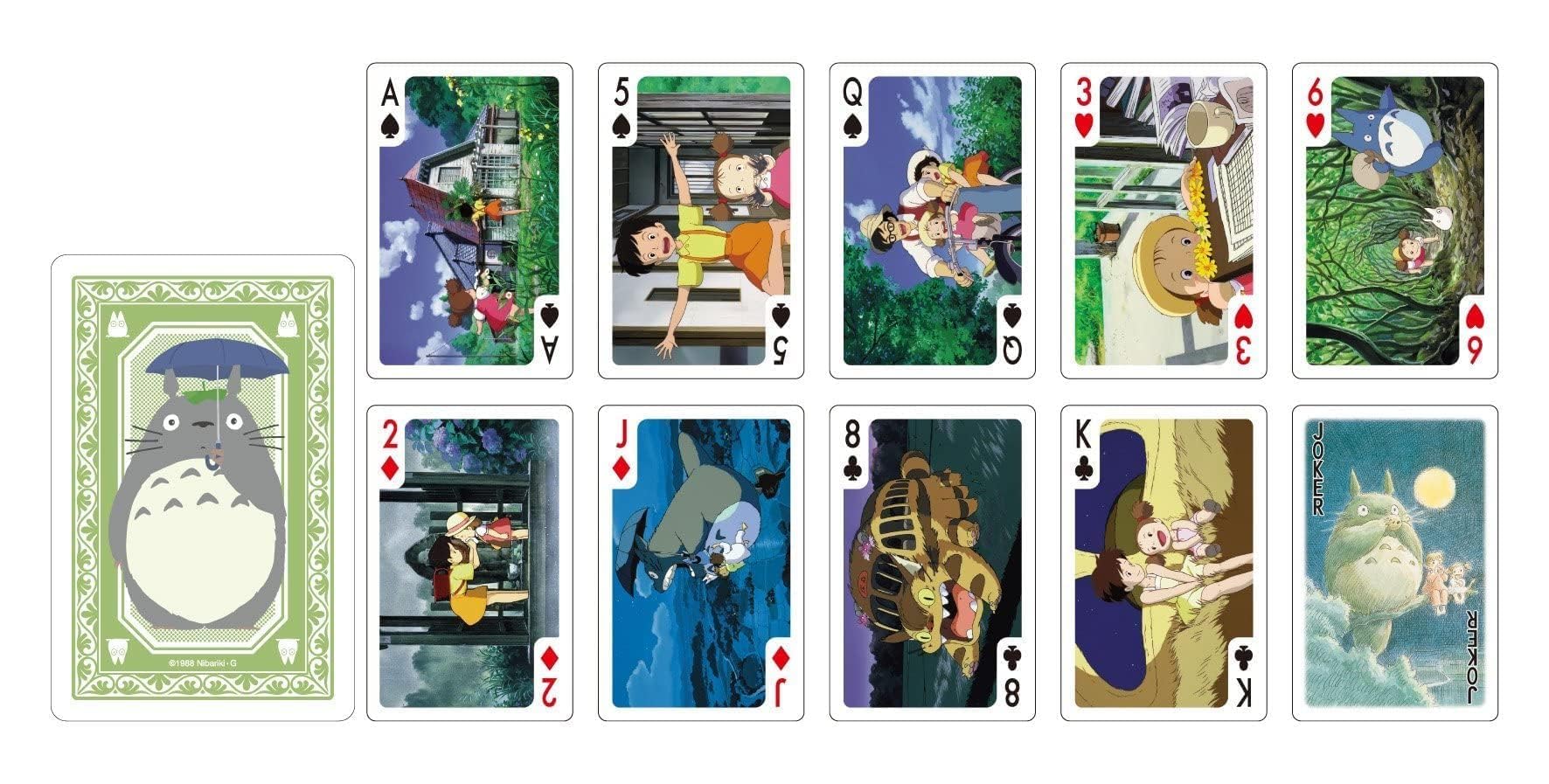 ensky Ghibli card artwork highlighting Chihiro scene for gameplay