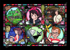 Ensky Kiki's Delivery Service Jiji Crystal Puzzle transparent pieces catch light