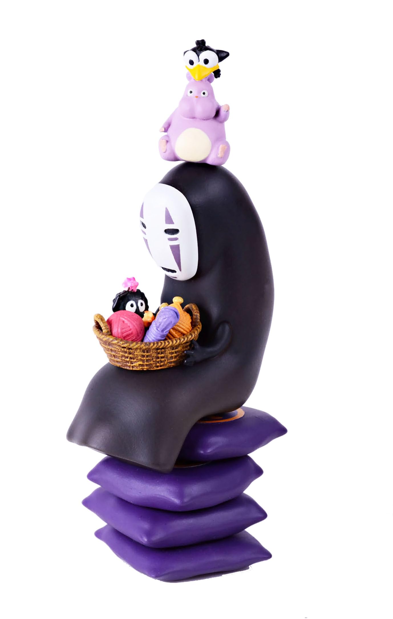 Ensky No Face Nosechara stacking figure set showcased for display and stacking play.