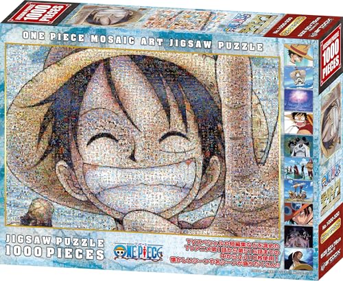 Ensky One Piece 1000pcs puzzle captures TV episode theme for mindful downtime.