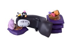 Ensky Soot Sprite stacking piece adds whimsy to shelves and diorama setups.
