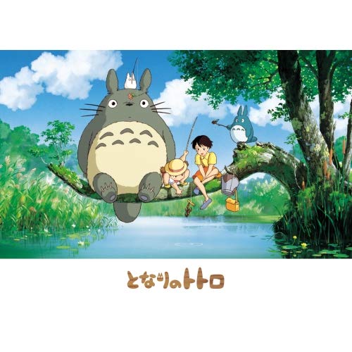Ensky Totoro forest scene puzzle, perfect as decorative display after completion