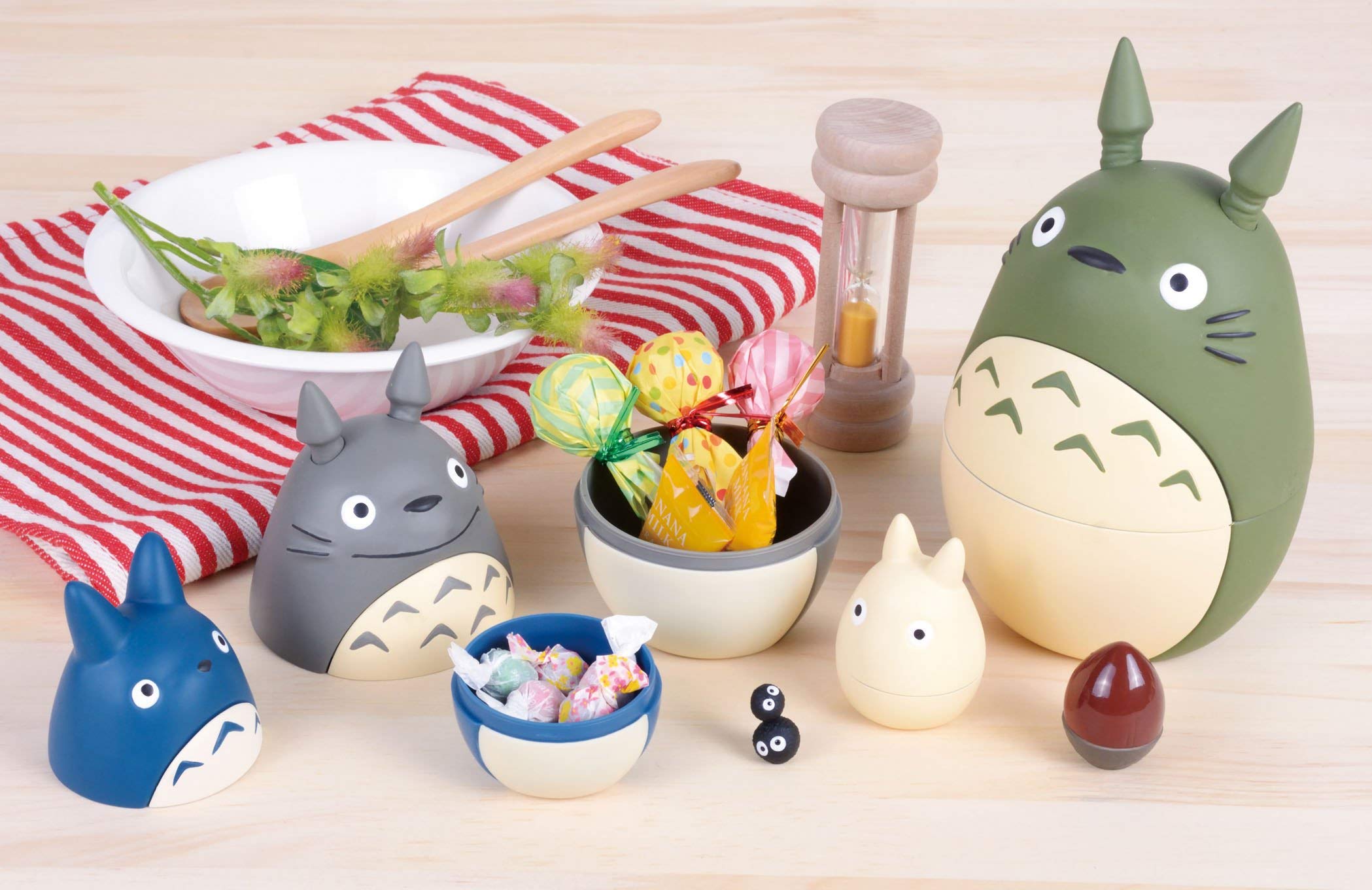 Ensky dust bunny nesting piece completes the tiny ensemble