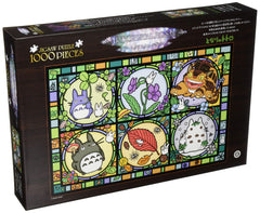 Ensky Totoro Season Tidings winter scene art crystal puzzle for cozy display