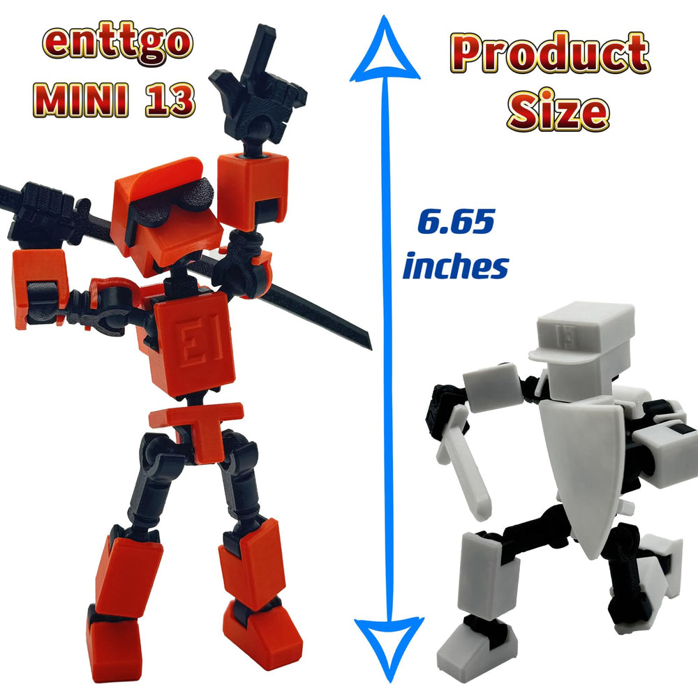 enttgo MINI13 movable joints closeup shows flexible posing for art.