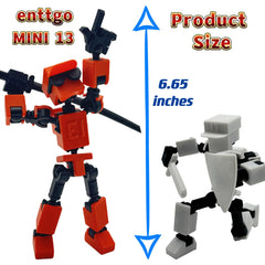 enttgo MINI13 movable joints closeup shows flexible posing for art.