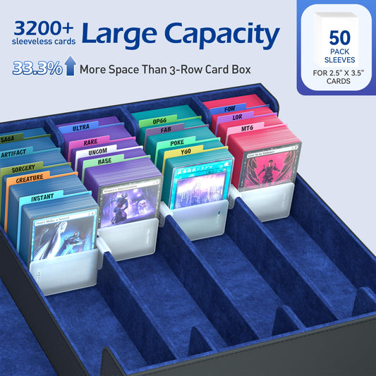Entumo 4-Row box open lid showing internal layout with 24 dividers.